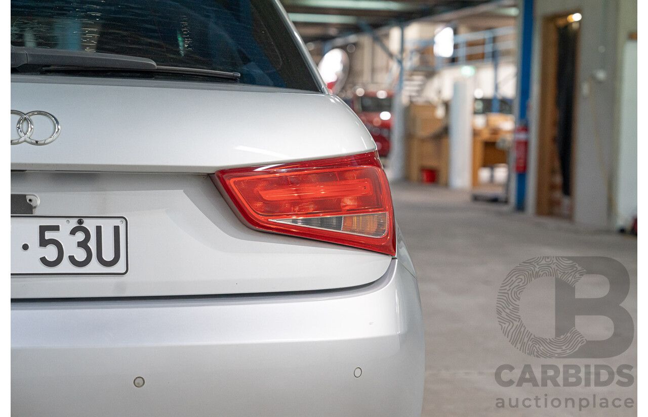 04/2011 Audi A1 1.4 TFSI AMBITION FWD 8X 3D Hatchback Ice Silver Turbo 1.4L
