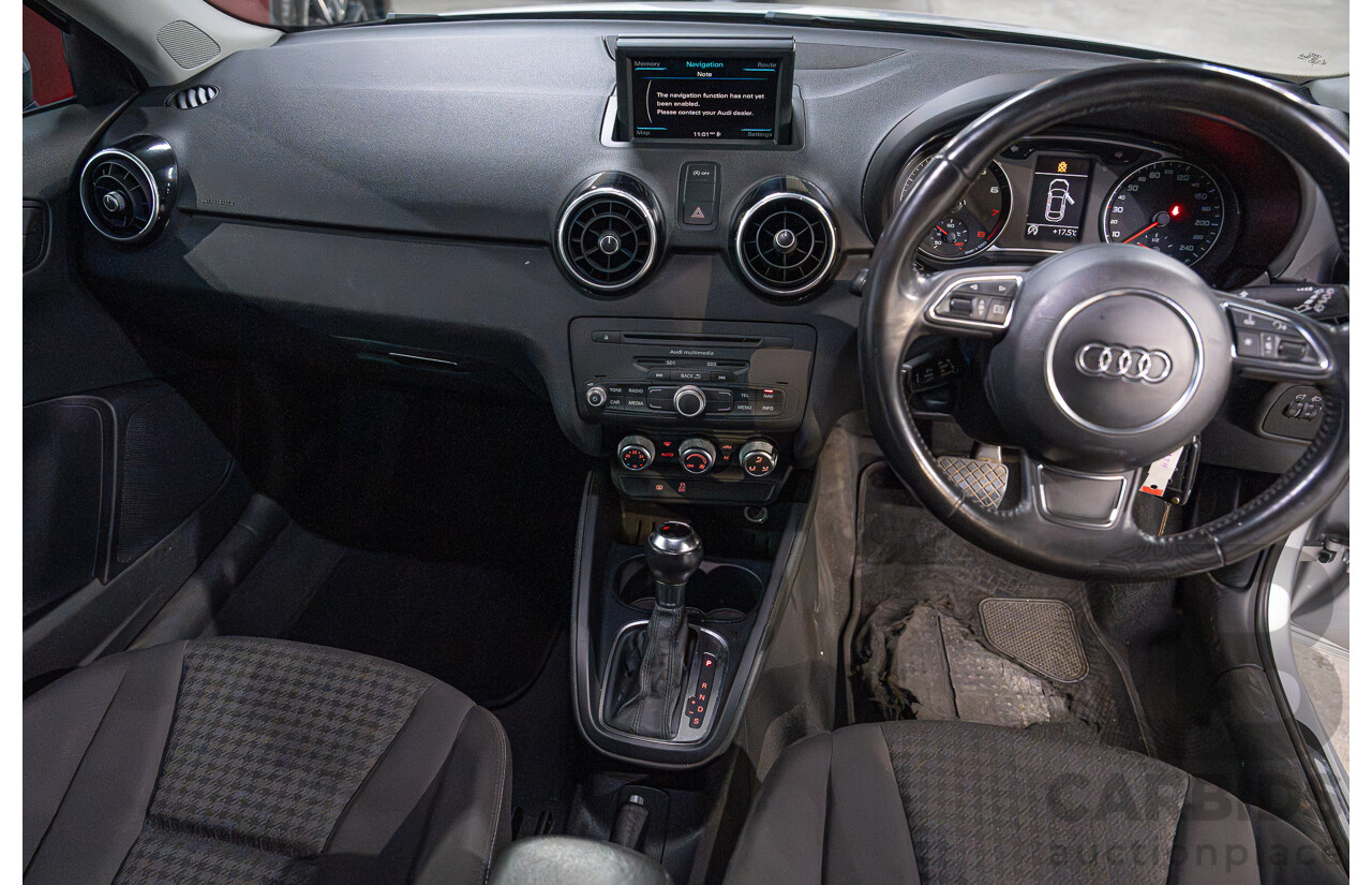04/2011 Audi A1 1.4 TFSI AMBITION FWD 8X 3D Hatchback Ice Silver Turbo 1.4L