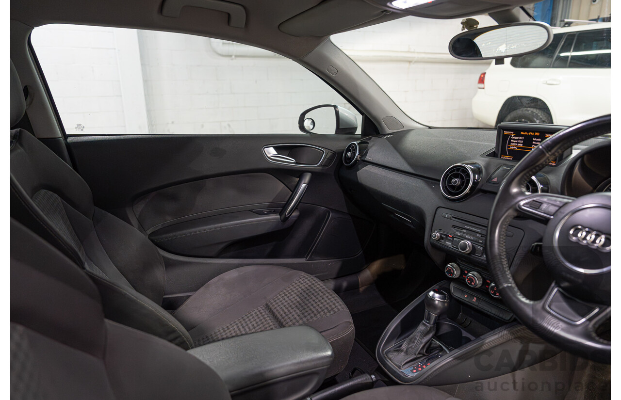 04/2011 Audi A1 1.4 TFSI AMBITION FWD 8X 3D Hatchback Ice Silver Turbo 1.4L