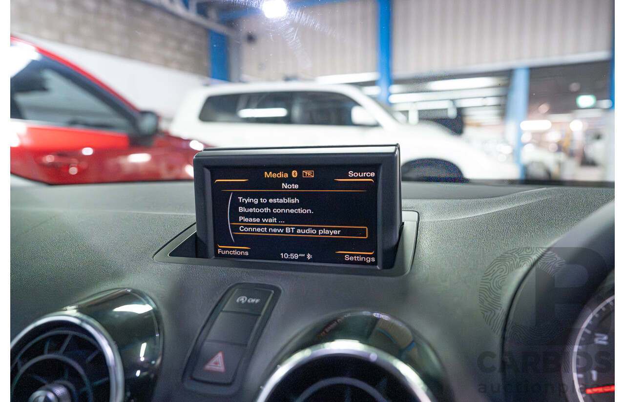 04/2011 Audi A1 1.4 TFSI AMBITION FWD 8X 3D Hatchback Ice Silver Turbo 1.4L