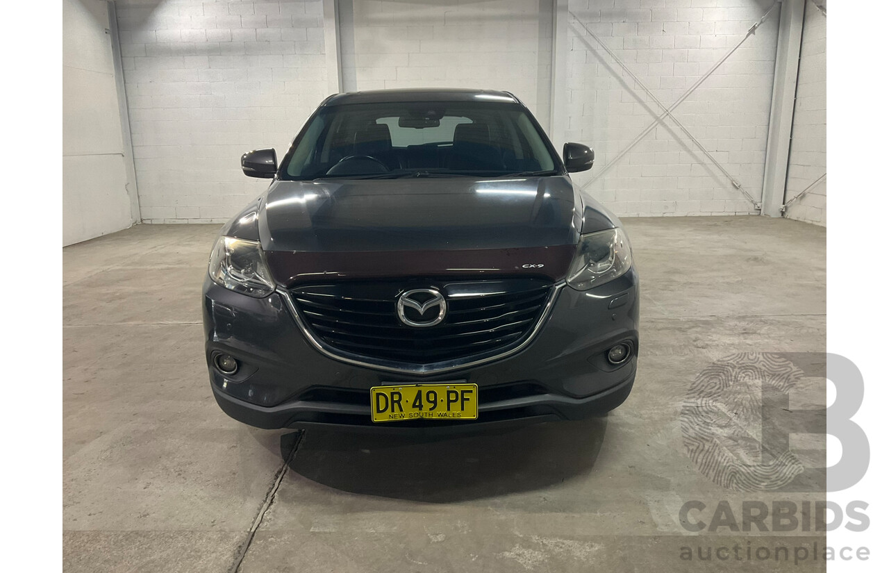 03/2015 Mazda Cx-9 Grand touring (4x4) MY14 4d Wagon Grey V6 3.7L