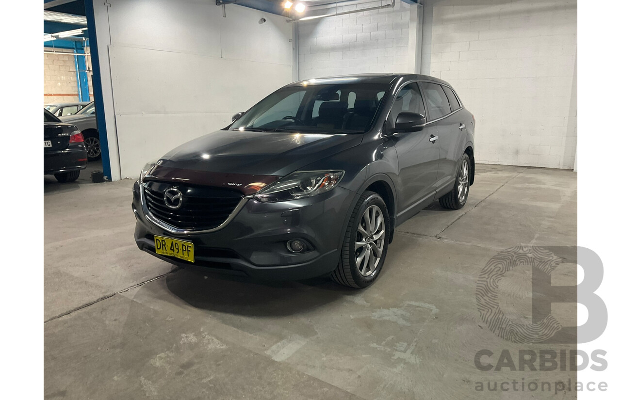 03/2015 Mazda Cx-9 Grand touring (4x4) MY14 4d Wagon Grey V6 3.7L