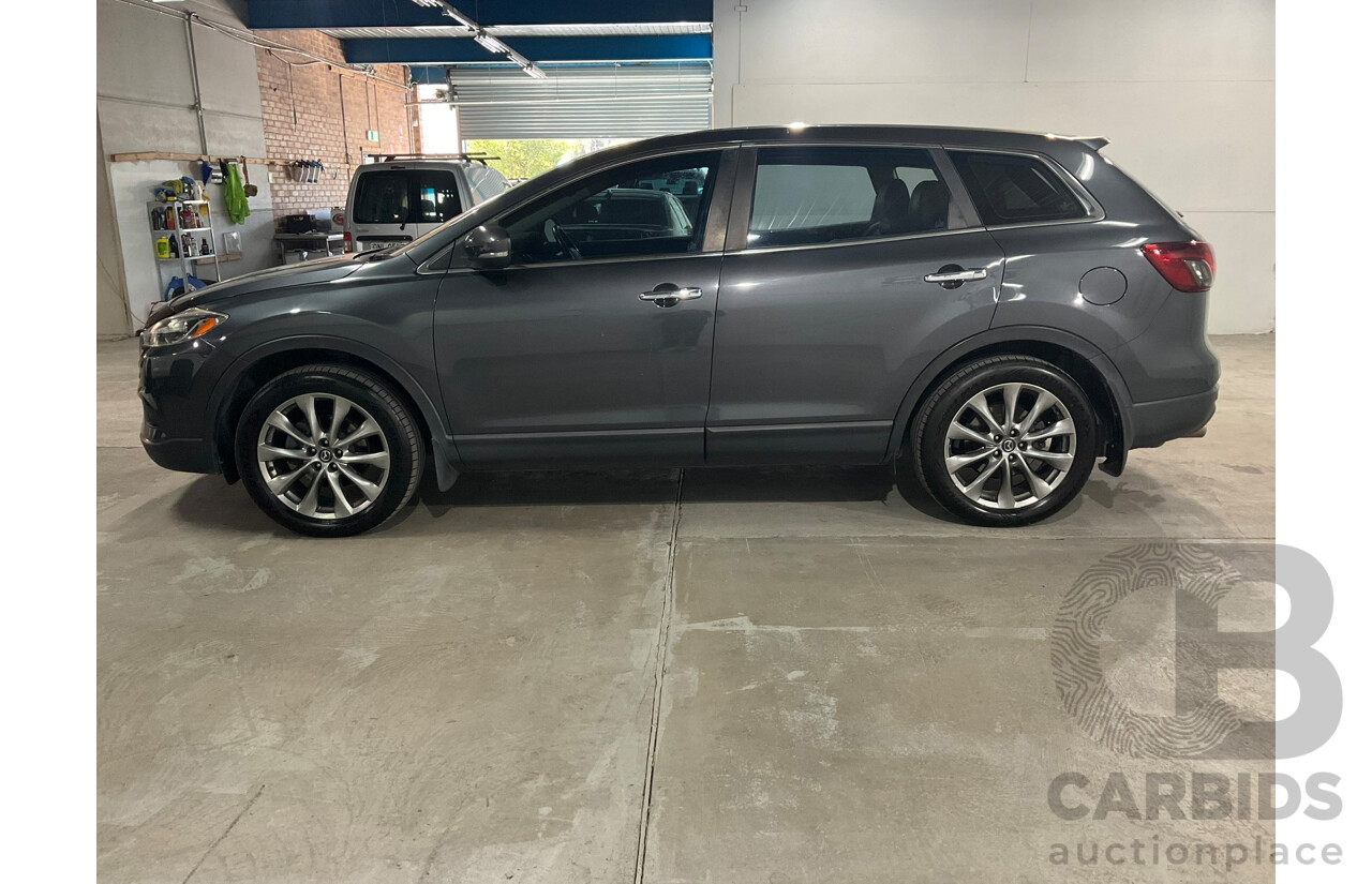03/2015 Mazda Cx-9 Grand touring (4x4) MY14 4d Wagon Grey V6 3.7L