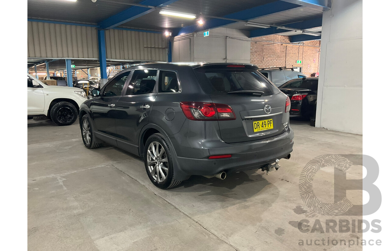 03/2015 Mazda Cx-9 Grand touring (4x4) MY14 4d Wagon Grey V6 3.7L
