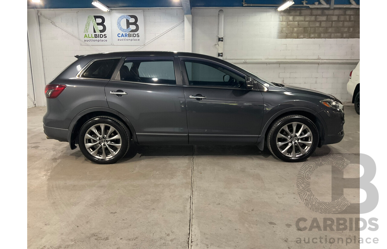 03/2015 Mazda Cx-9 Grand touring (4x4) MY14 4d Wagon Grey V6 3.7L