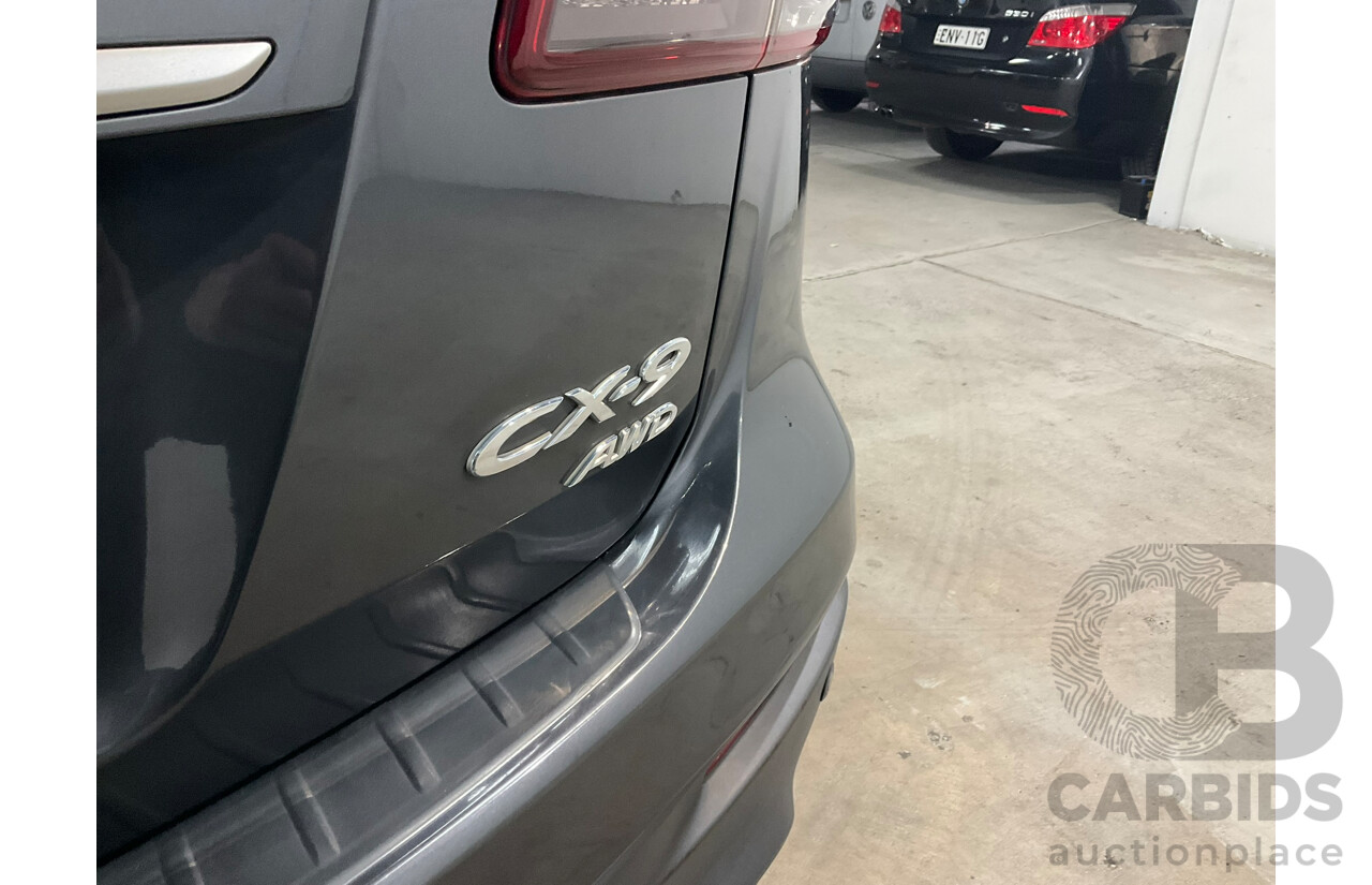 03/2015 Mazda Cx-9 Grand touring (4x4) MY14 4d Wagon Grey V6 3.7L