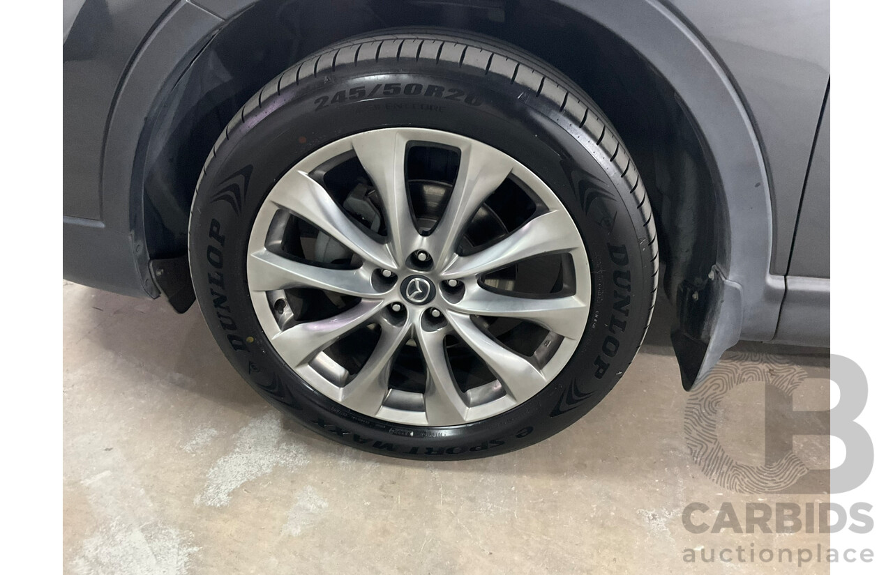 03/2015 Mazda Cx-9 Grand touring (4x4) MY14 4d Wagon Grey V6 3.7L