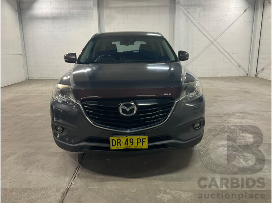 1662685 · 03/2015 Mazda Cx-9 Grand touring (4x4) MY14 4d Wagon Grey V6 3.7L