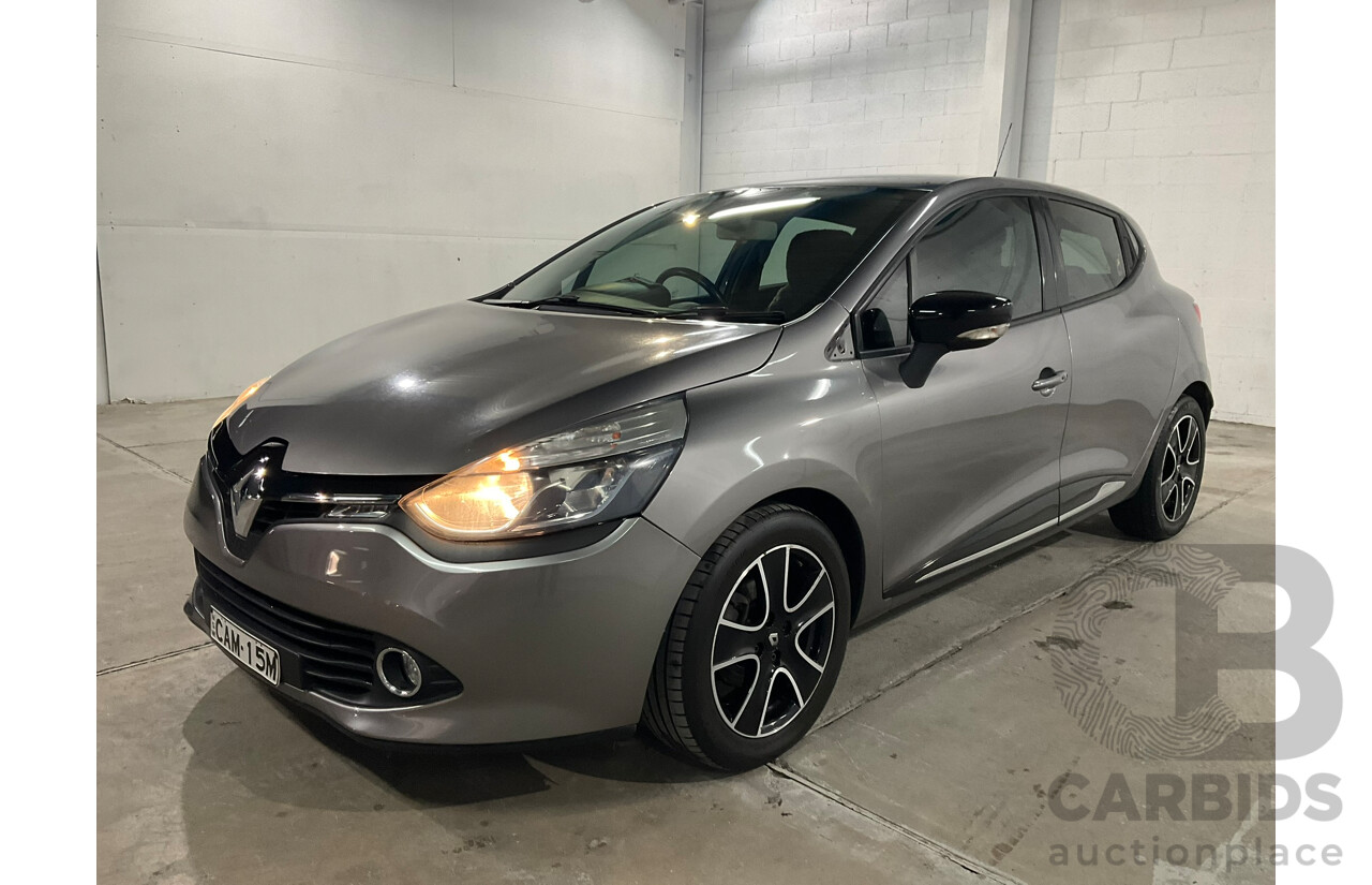 05/2015 Renault Clio Expression X98 5d Hatchback Grey 1.2L