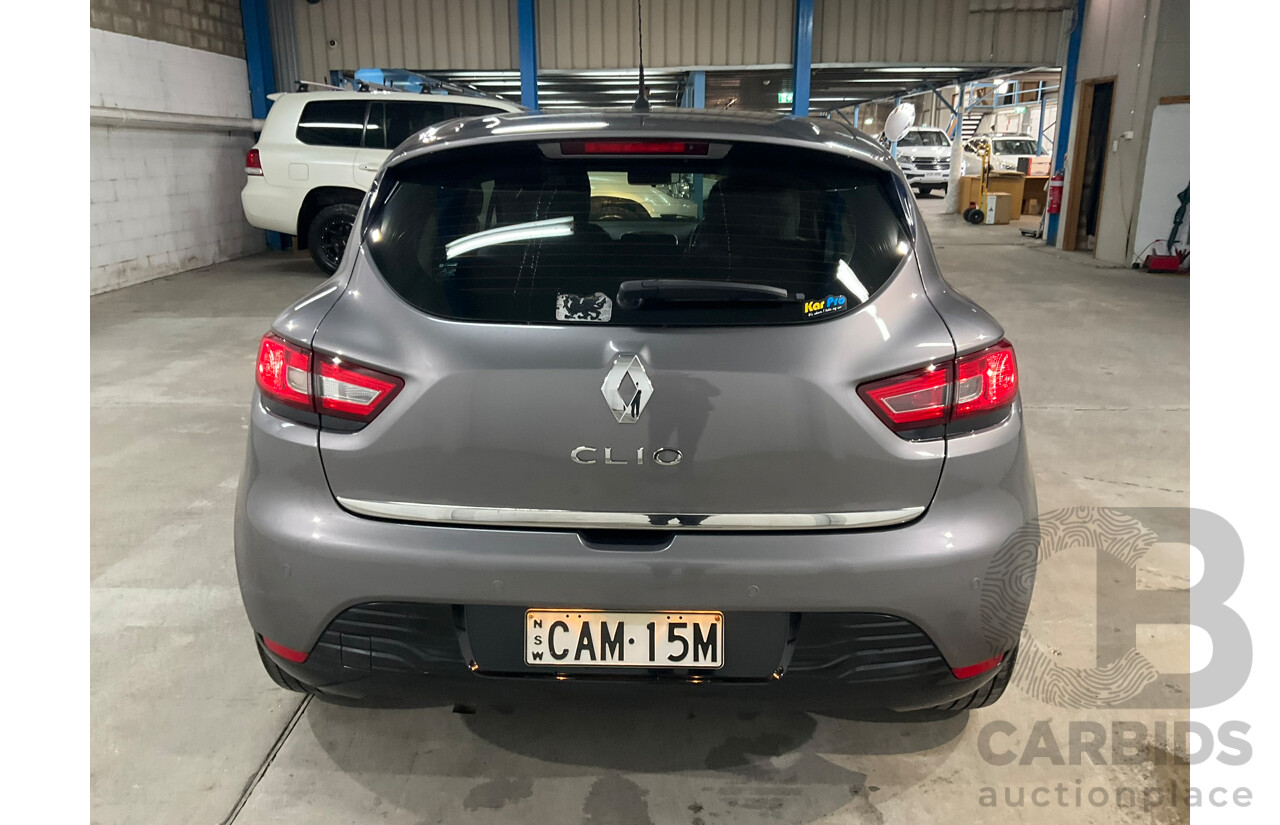 05/2015 Renault Clio Expression X98 5d Hatchback Grey 1.2L