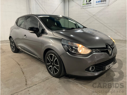 05/2015 Renault Clio Expression X98 5d Hatchback Grey 1.2L