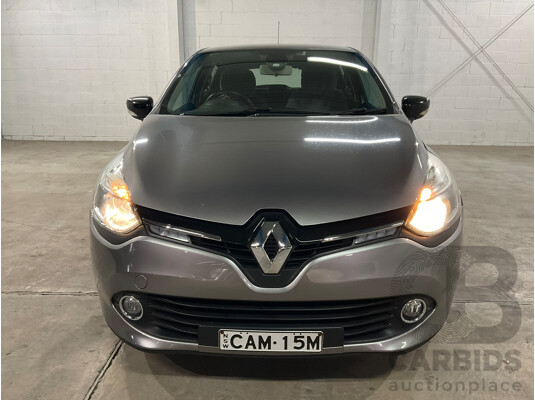 05/2015 Renault Clio Expression X98 5d Hatchback Grey 1.2L
