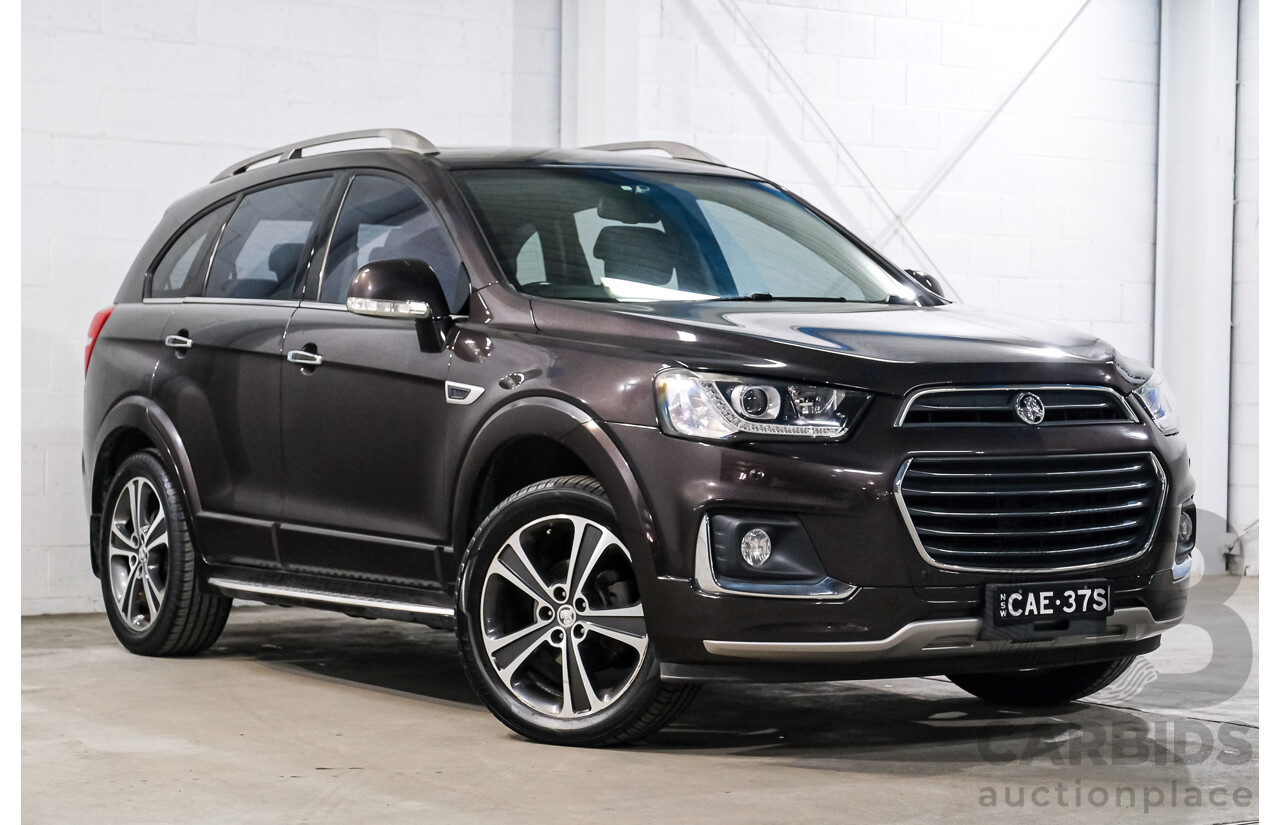 06/2016 Holden Captiva 7 LTZ (AWD) CG MY16 4d Wagon Bronze 3.0L 7 Seater