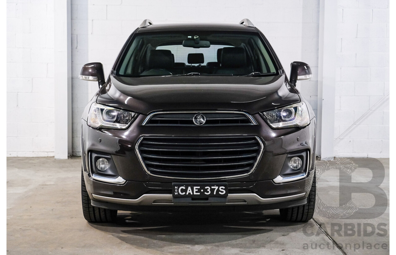 06/2016 Holden Captiva 7 LTZ (AWD) CG MY16 4d Wagon Bronze 3.0L 7 Seater