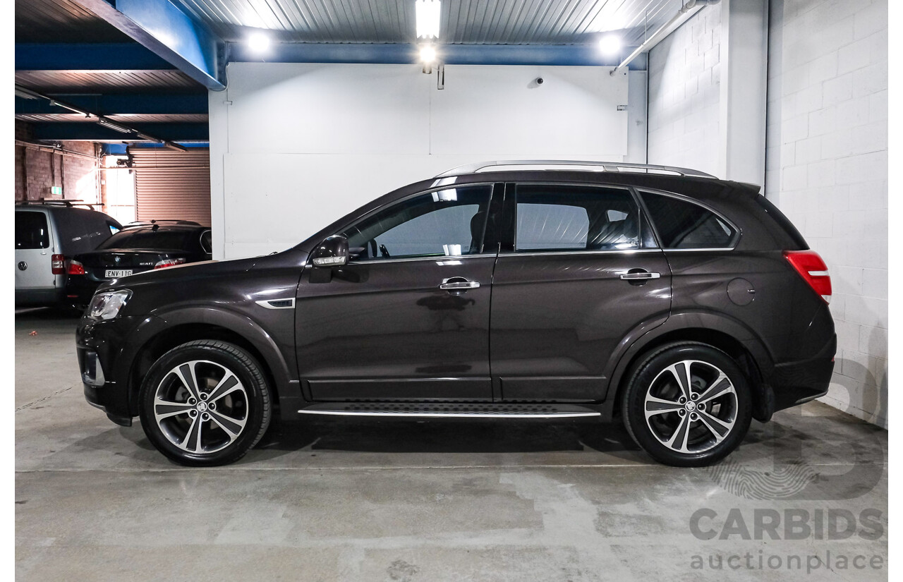 06/2016 Holden Captiva 7 LTZ (AWD) CG MY16 4d Wagon Bronze 3.0L 7 Seater