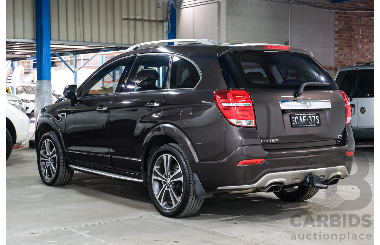 06/2016 Holden Captiva 7 LTZ (AWD) CG MY16 4d Wagon Bronze 3.0L 7 Seater