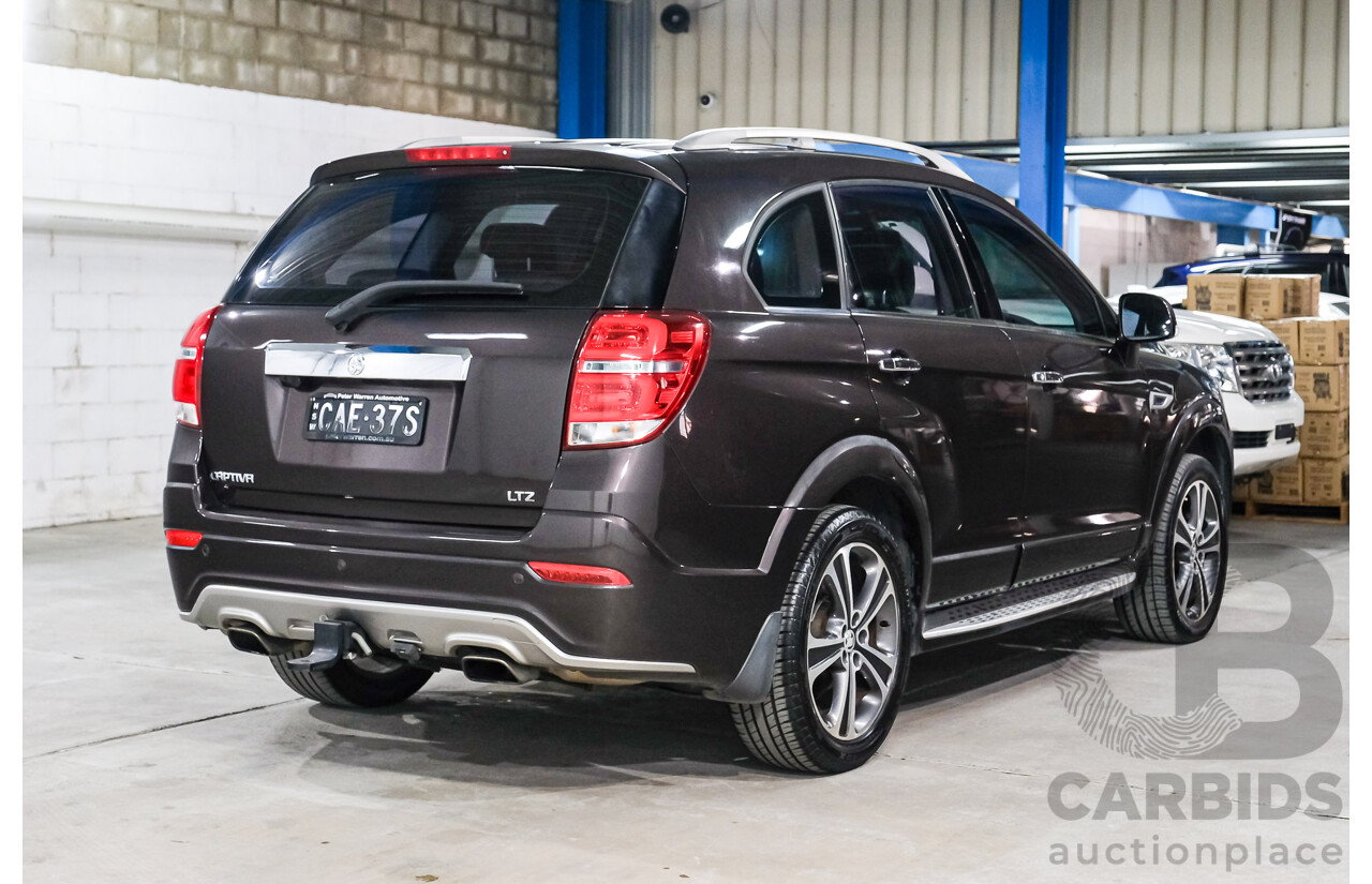 06/2016 Holden Captiva 7 LTZ (AWD) CG MY16 4d Wagon Bronze 3.0L 7 Seater