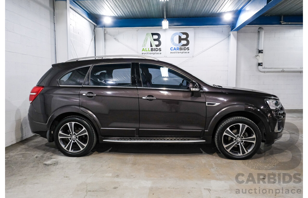 06/2016 Holden Captiva 7 LTZ (AWD) CG MY16 4d Wagon Bronze 3.0L 7 Seater