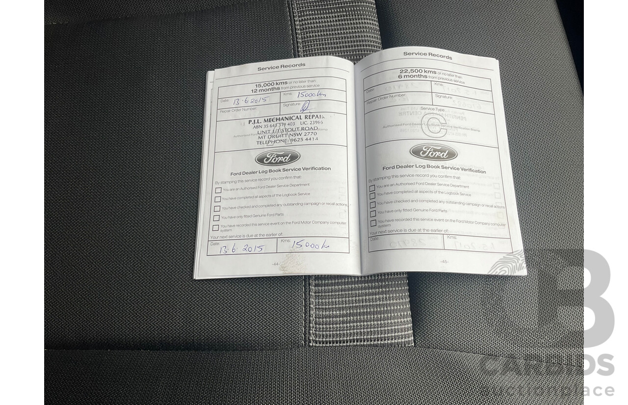 11/2013 Ford Ranger XLT 3.2 HI-RIDER (4x2) RWD PX Crew Cab P/Up Highlight Silver 3.2L