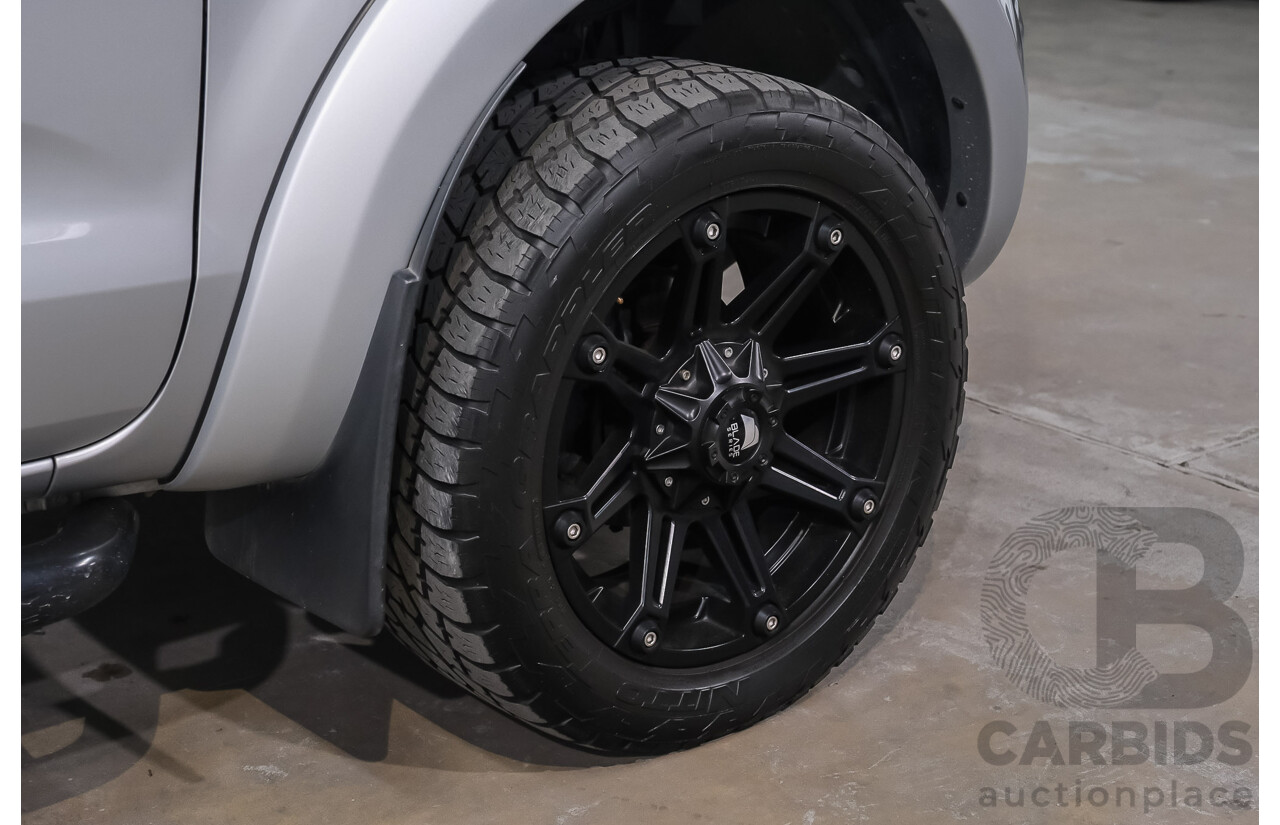 11/2013 Ford Ranger XLT 3.2 HI-RIDER (4x2) RWD PX Crew Cab P/Up Highlight Silver 3.2L
