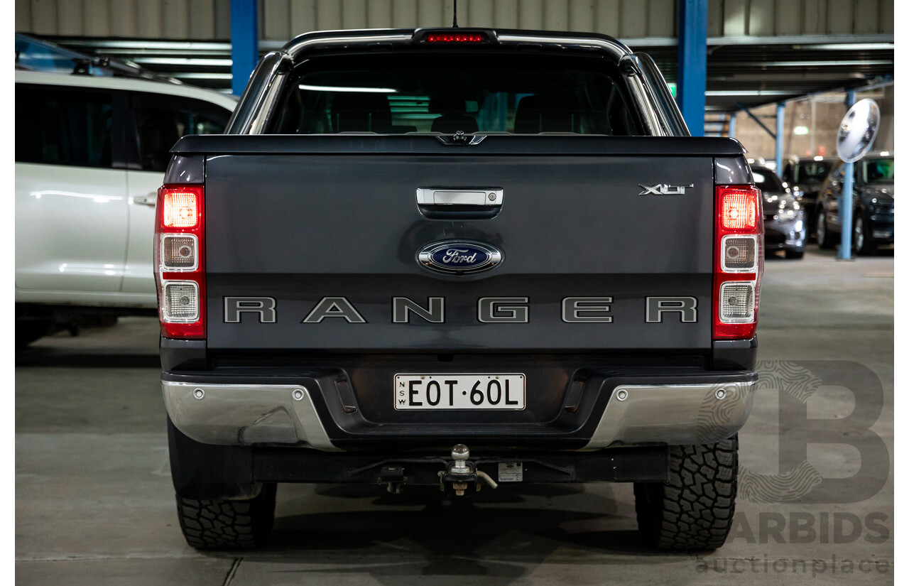 06/2021 Ford Ranger XLT 3.2 (4x4) PX MKIII MY21.25 Double C/Chas Grey Turbo Diesel 3.2L