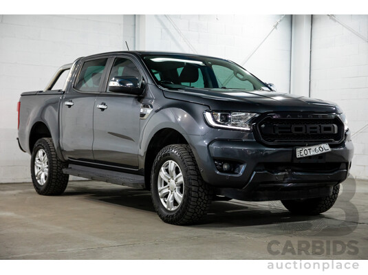 06/2021 Ford Ranger XLT 3.2 (4x4) PX MKIII MY21.25 Double C/Chas Grey Turbo Diesel 3.2L