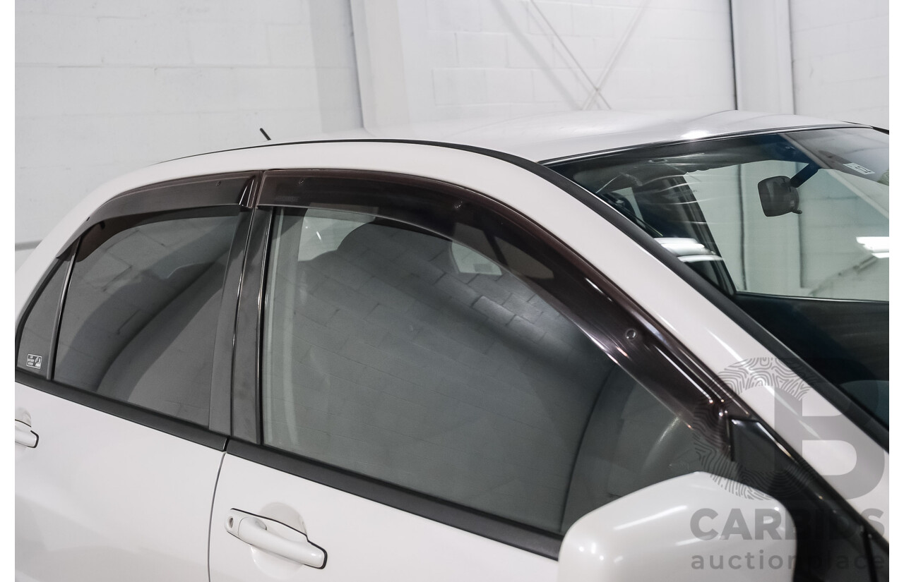 01/2021 Mitsubishi Lancer Evolution VII GT-A (AWD) Sedan White Turbo 2.0L - Import