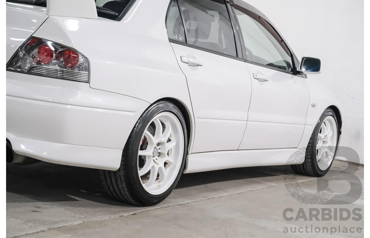 01/2021 Mitsubishi Lancer Evolution VII GT-A (AWD) Sedan White Turbo 2.0L - Import