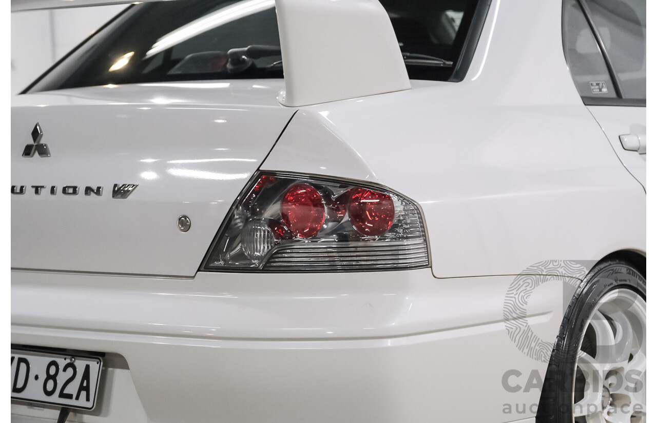 01/2021 Mitsubishi Lancer Evolution VII GT-A (AWD) Sedan White Turbo 2.0L - Import
