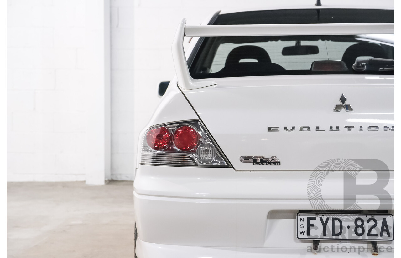 01/2021 Mitsubishi Lancer Evolution VII GT-A (AWD) Sedan White Turbo 2.0L - Import
