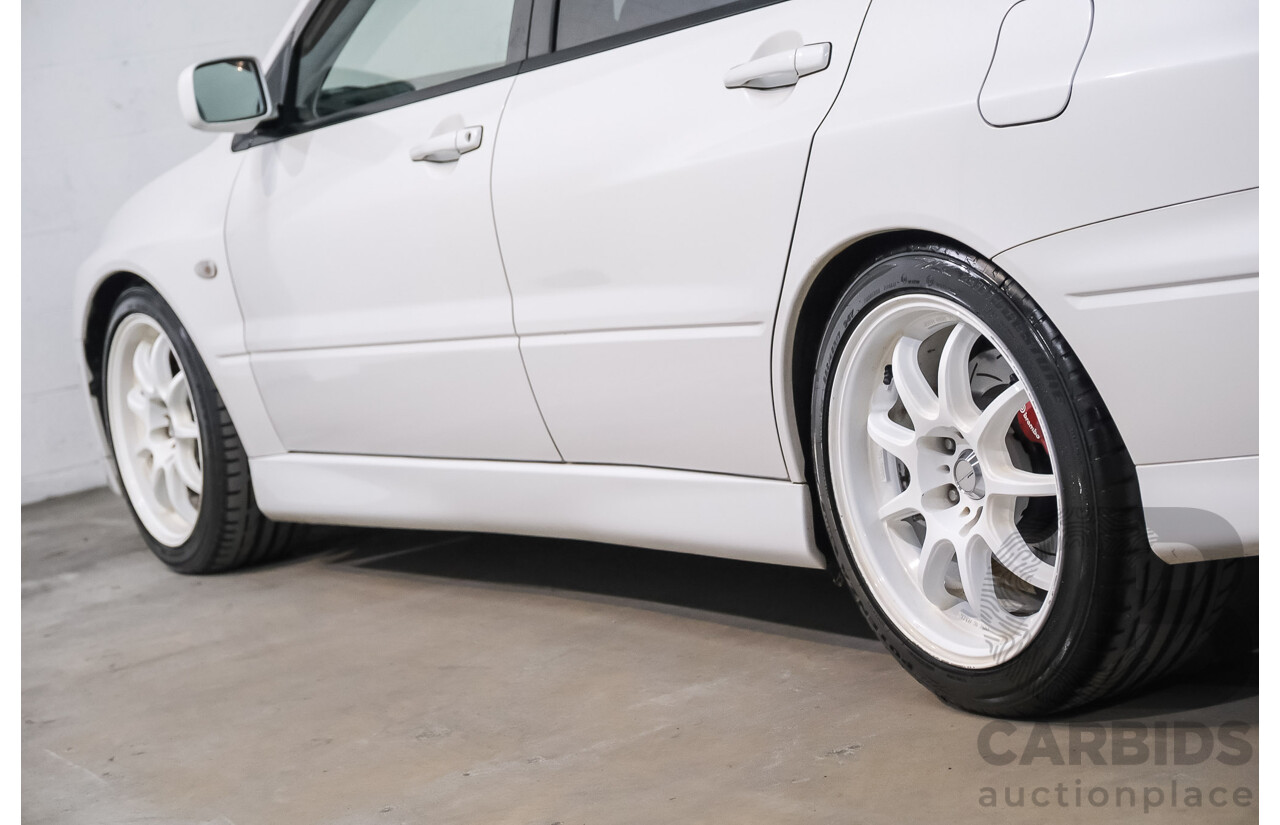 01/2021 Mitsubishi Lancer Evolution VII GT-A (AWD) Sedan White Turbo 2.0L - Import