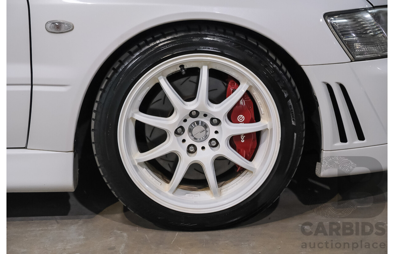01/2021 Mitsubishi Lancer Evolution VII GT-A (AWD) Sedan White Turbo 2.0L - Import