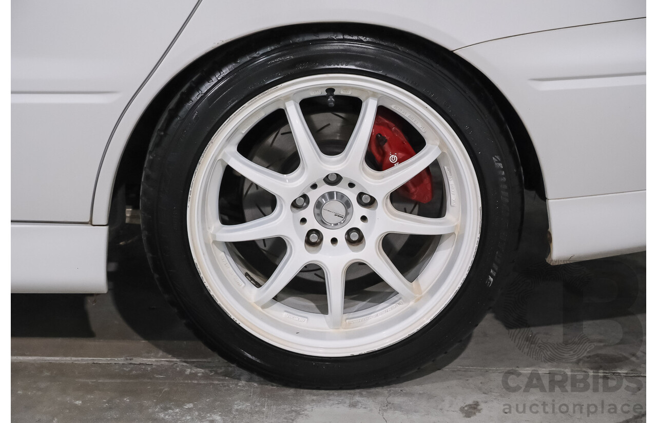 01/2021 Mitsubishi Lancer Evolution VII GT-A (AWD) Sedan White Turbo 2.0L - Import