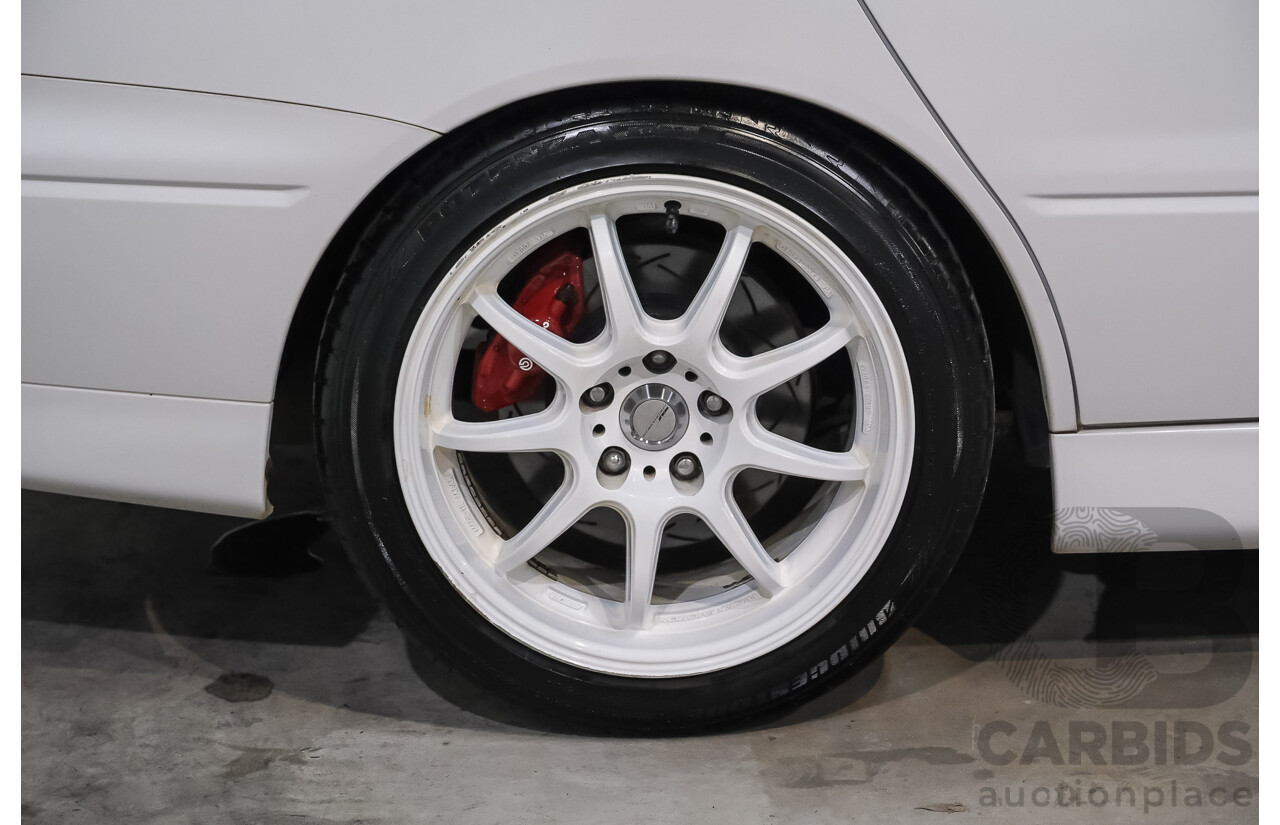 01/2021 Mitsubishi Lancer Evolution VII GT-A (AWD) Sedan White Turbo 2.0L - Import