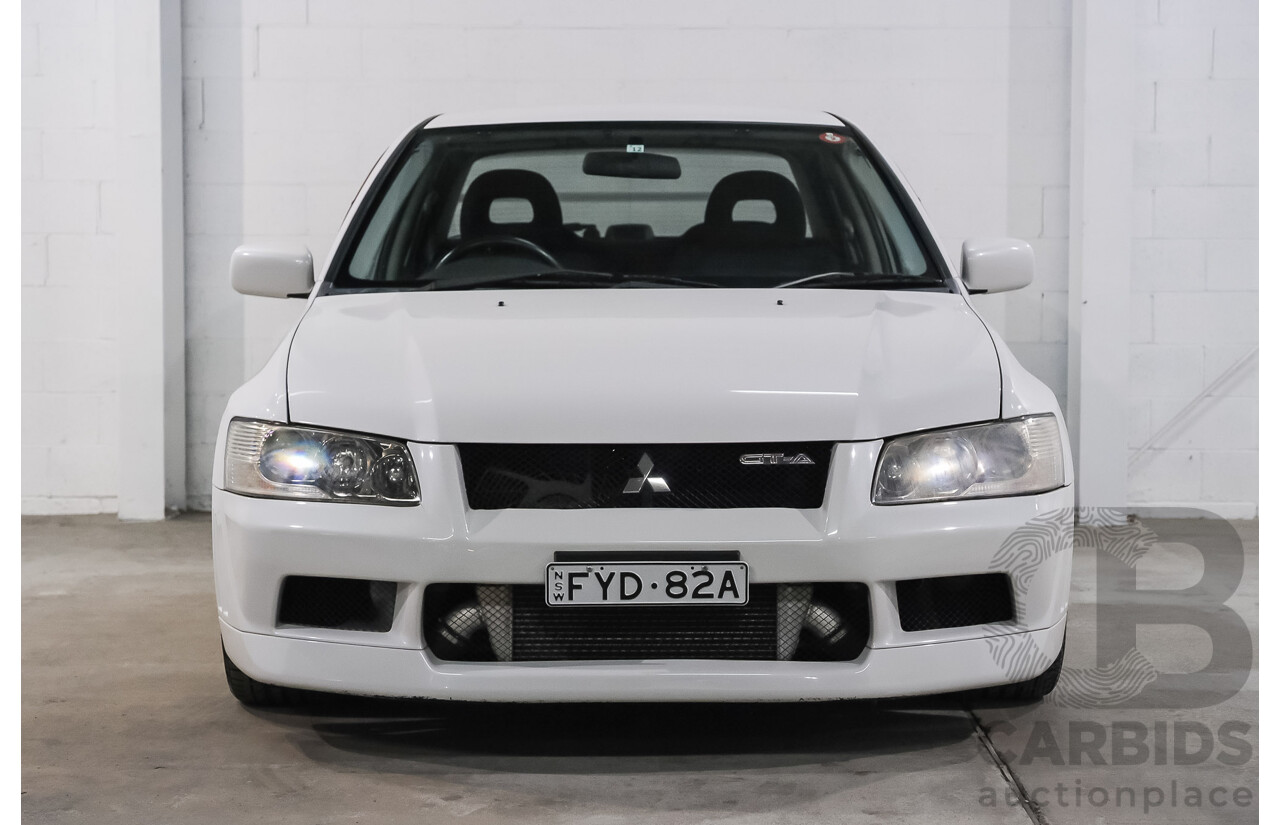 01/2021 Mitsubishi Lancer Evolution VII GT-A (AWD) Sedan White Turbo 2.0L - Import