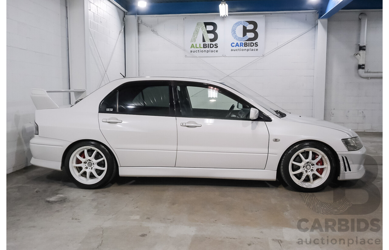 01/2021 Mitsubishi Lancer Evolution VII GT-A (AWD) Sedan White Turbo 2.0L - Import