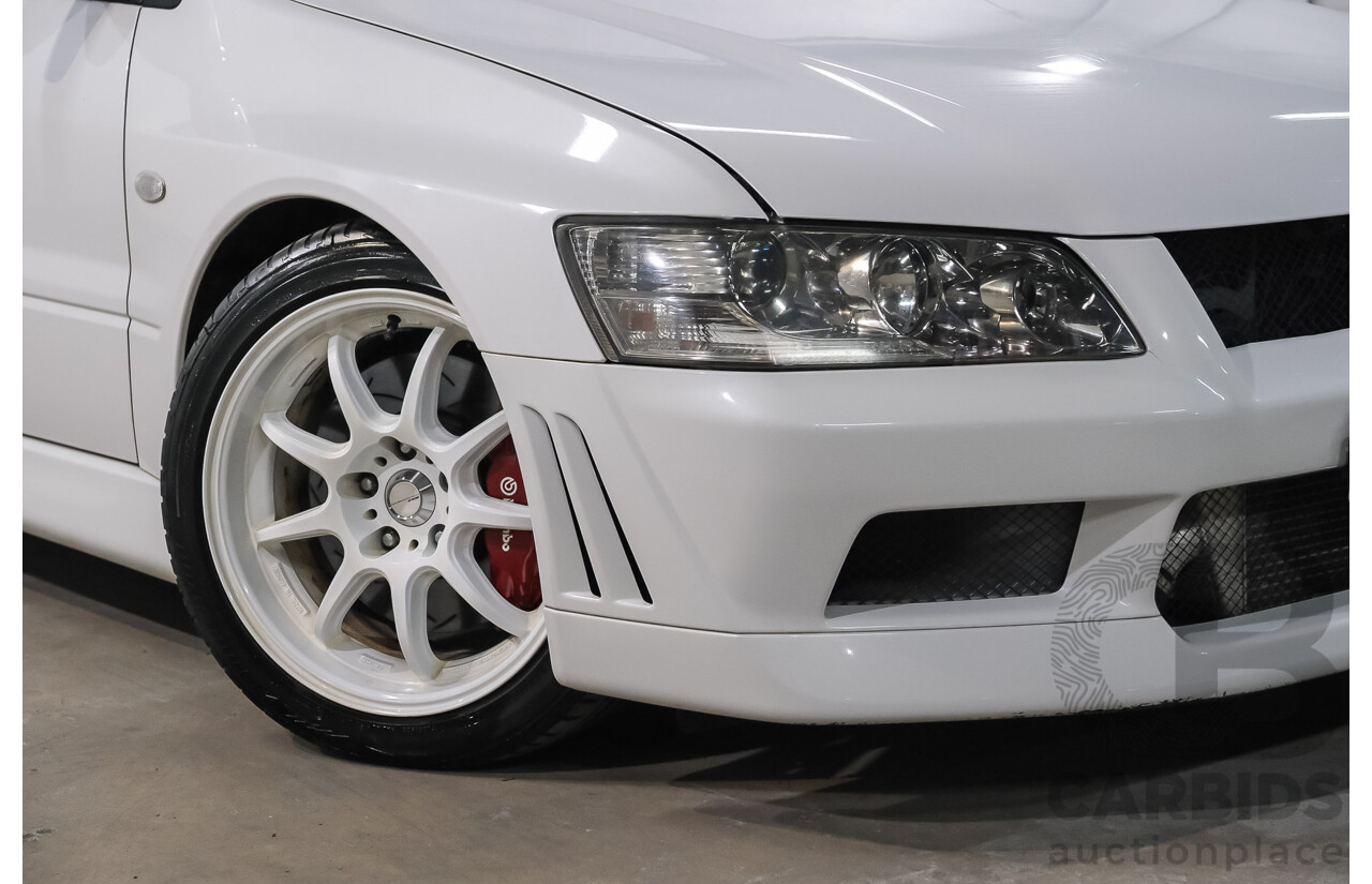 01/2021 Mitsubishi Lancer Evolution VII GT-A (AWD) Sedan White Turbo 2.0L - Import