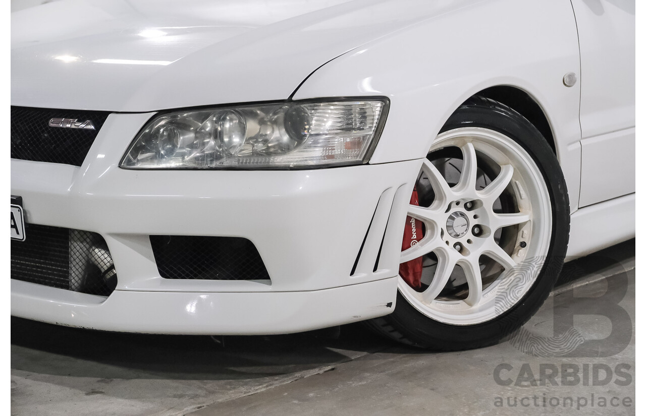 01/2021 Mitsubishi Lancer Evolution VII GT-A (AWD) Sedan White Turbo 2.0L - Import