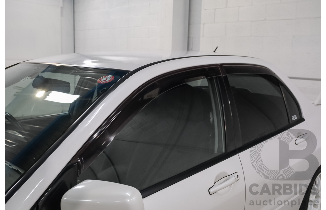 01/2021 Mitsubishi Lancer Evolution VII GT-A (AWD) Sedan White Turbo 2.0L - Import