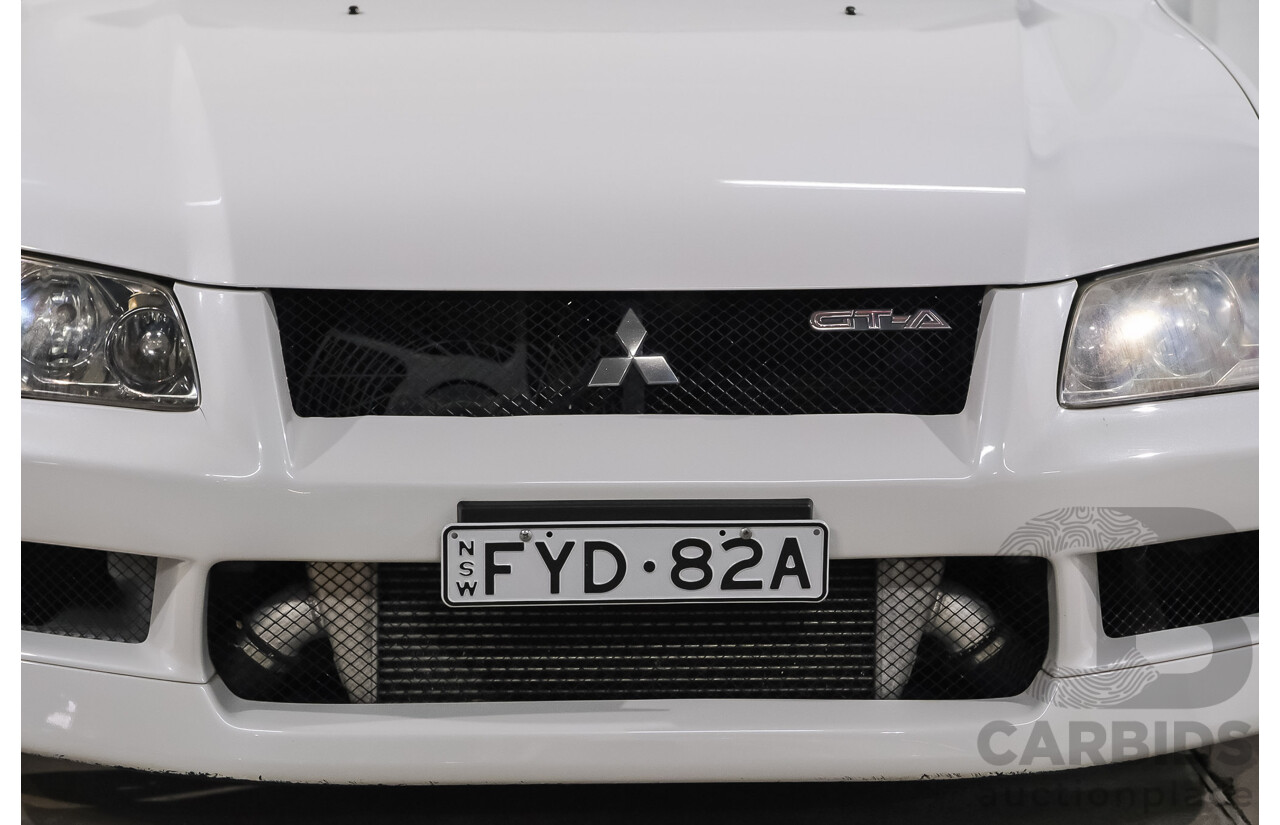 01/2021 Mitsubishi Lancer Evolution VII GT-A (AWD) Sedan White Turbo 2.0L - Import