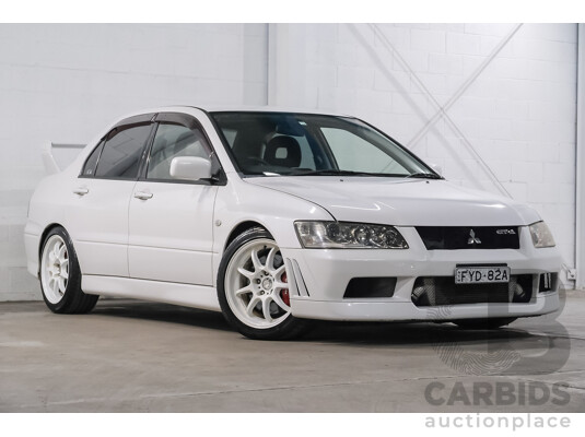 01/2021 Mitsubishi Lancer Evolution VII GT-A (AWD) Sedan White Turbo 2.0L - Import