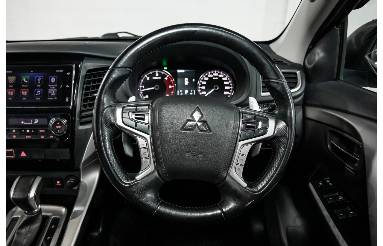 07/2017 Mitsubishi Pajero Sport GLS (4x4) 7 seat MY17 4d Wagon Grey Turbo diesel 2.4L