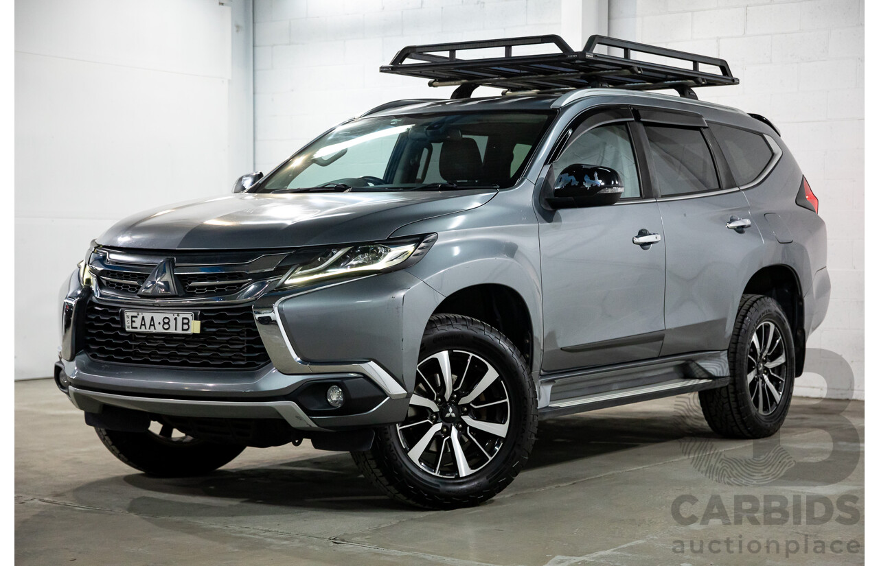 07/2017 Mitsubishi Pajero Sport GLS (4x4) 7 seat MY17 4d Wagon Grey Turbo diesel 2.4L