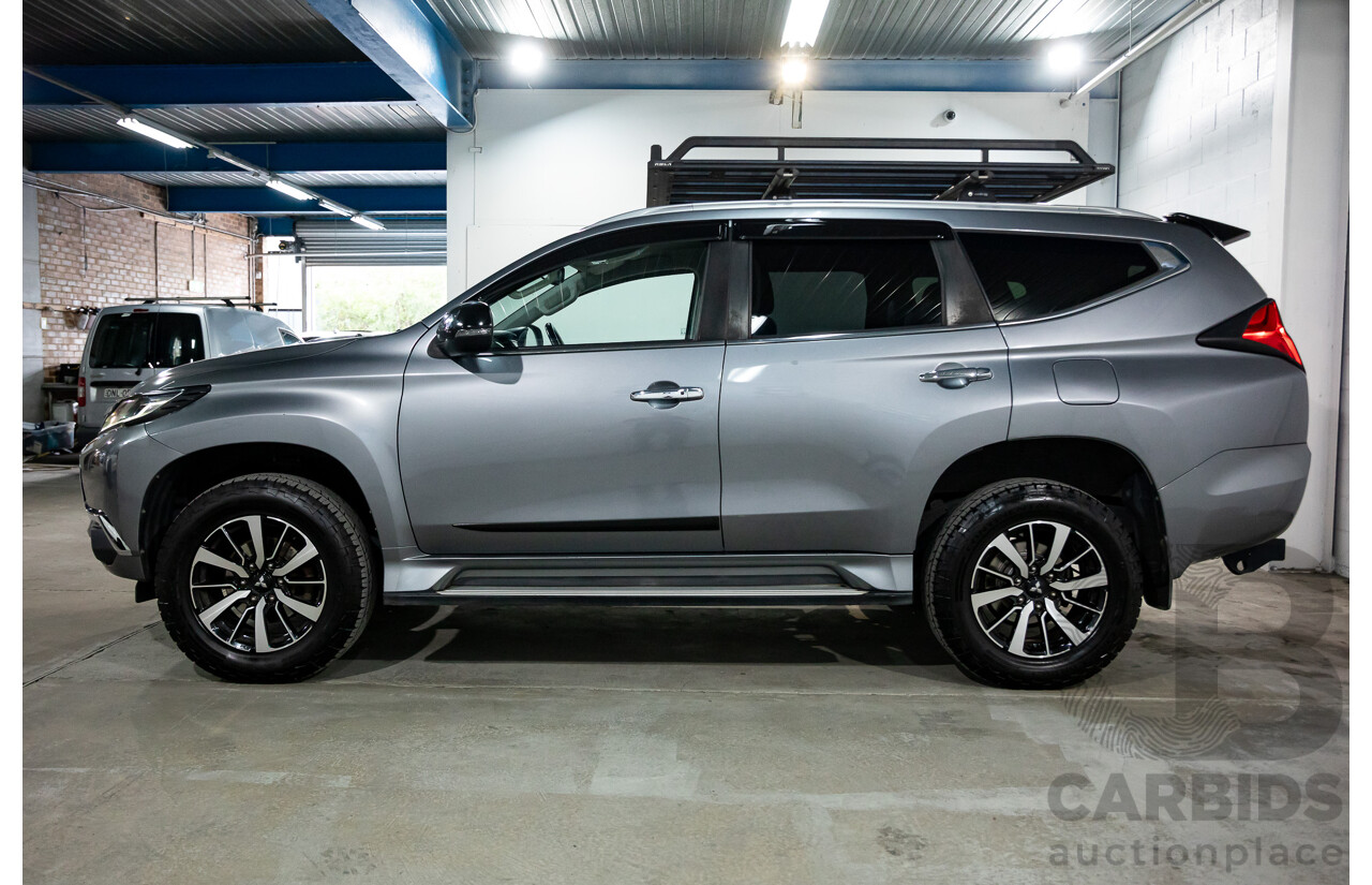 07/2017 Mitsubishi Pajero Sport GLS (4x4) 7 seat MY17 4d Wagon Grey Turbo diesel 2.4L
