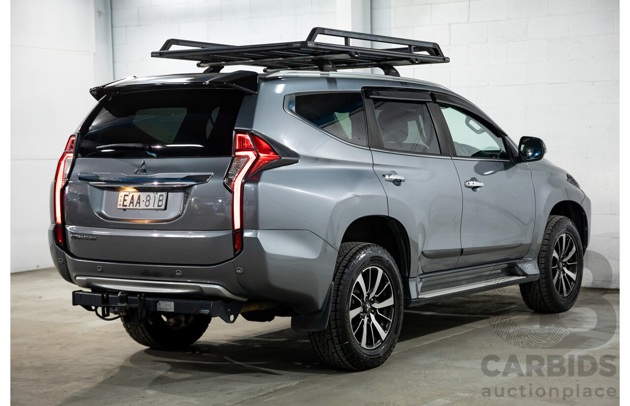 07/2017 Mitsubishi Pajero Sport GLS (4x4) 7 seat MY17 4d Wagon Grey Turbo diesel 2.4L