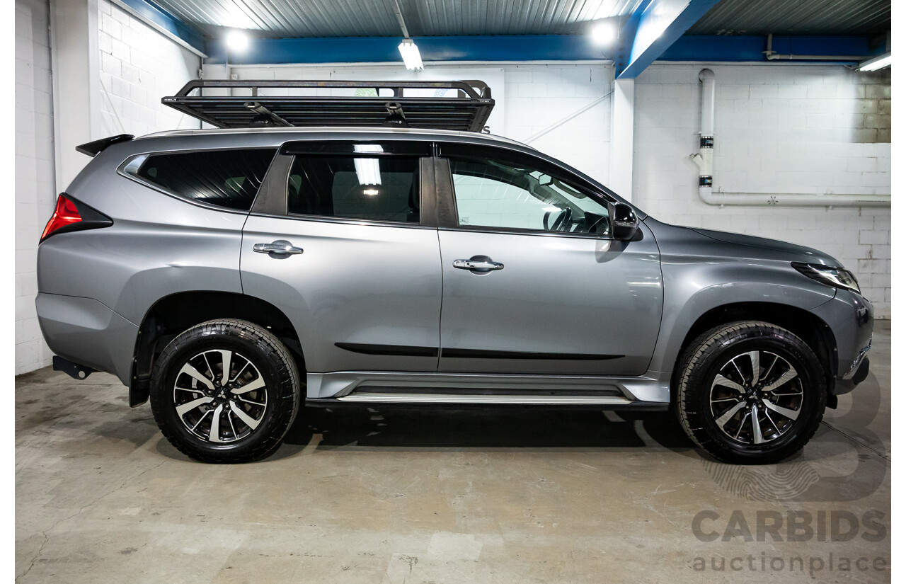07/2017 Mitsubishi Pajero Sport GLS (4x4) 7 seat MY17 4d Wagon Grey Turbo diesel 2.4L