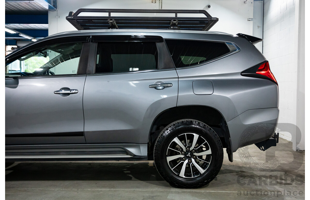 07/2017 Mitsubishi Pajero Sport GLS (4x4) 7 seat MY17 4d Wagon Grey Turbo diesel 2.4L