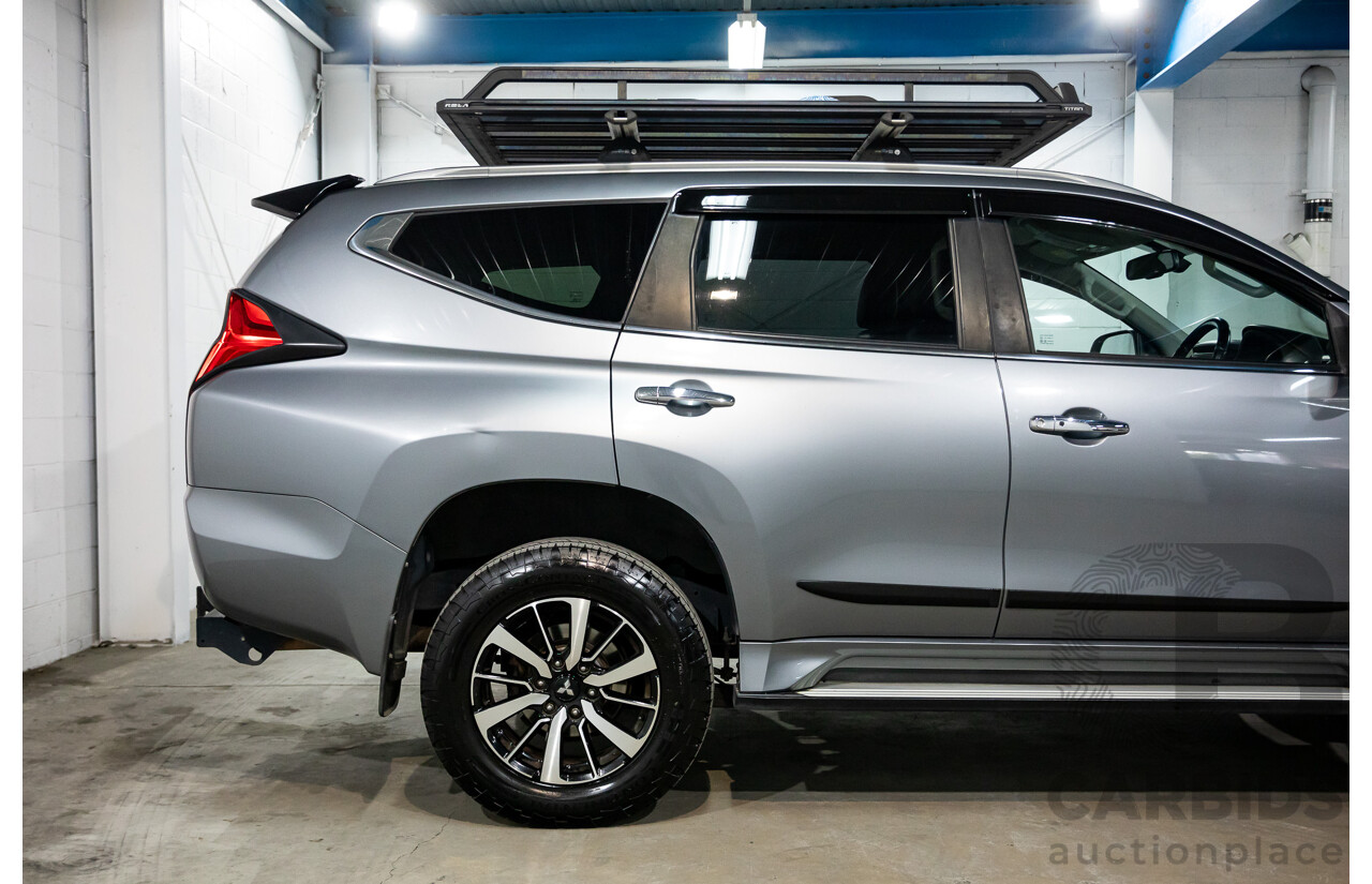 07/2017 Mitsubishi Pajero Sport GLS (4x4) 7 seat MY17 4d Wagon Grey Turbo diesel 2.4L