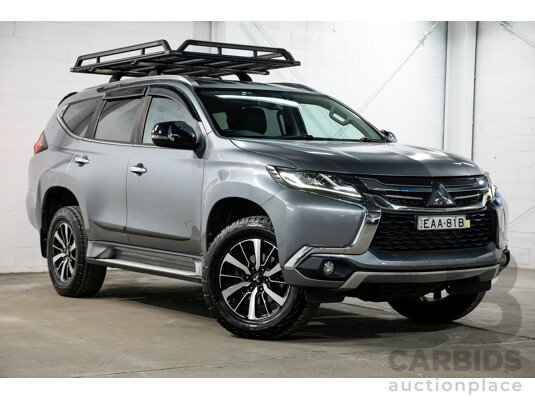 07/2017 Mitsubishi Pajero Sport GLS (4x4) 7 seat MY17 4d Wagon Grey Turbo diesel 2.4L
