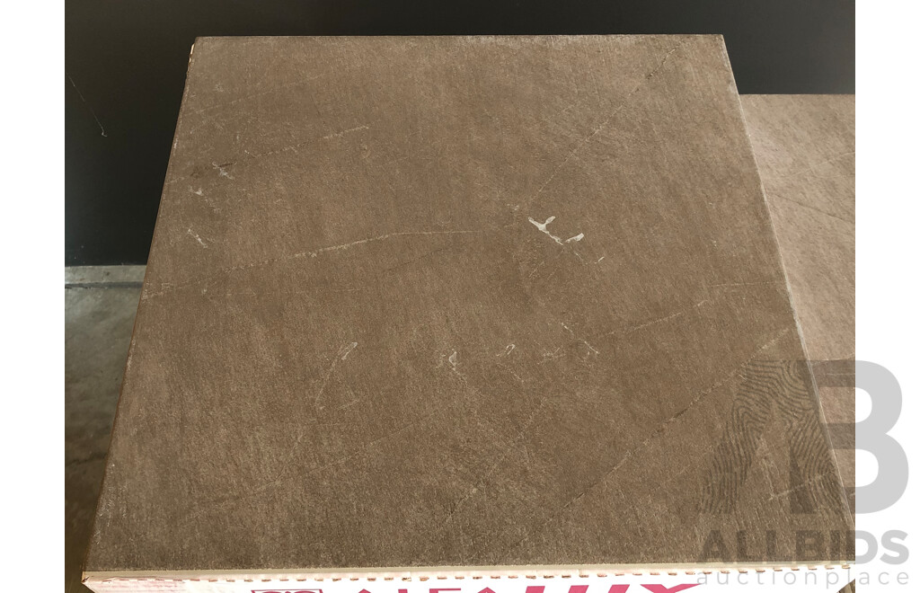 Alfalux Ambienti Tabacco Textured Italian 450mm X 450mm Ceramic Wall Tiles - 26.98m2 - Brand New - ORP $1753.70